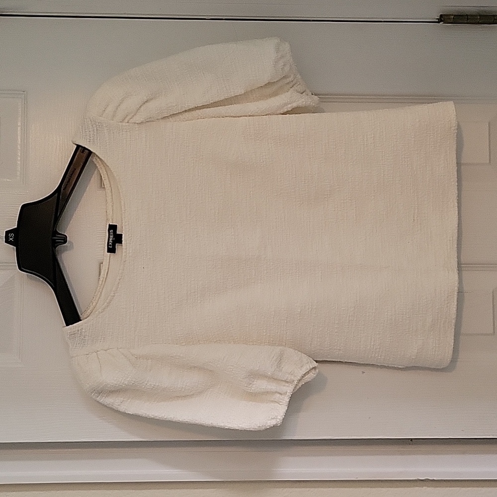 White Puffy Shirt